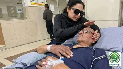 اداکارہ میرا کے والد کو دل کا شدید دورہ، تین شریانیں بند، مداحوں سے دعاؤں کی اپیل