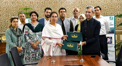 ایف جے ڈبلیو یو اور حکومتِ بلوچستان کے درمیان خواتین اساتذہ اسکالرشپ پروگرام کے لیے مفاہمتی یادداشت پر دستخط