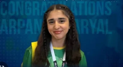کوئٹہ کی 13 سالہ آرانگا بریال نے نیویارک میں عالمی کوپرنیکس اولمپیاڈ میں سلور میڈل جیت لیا