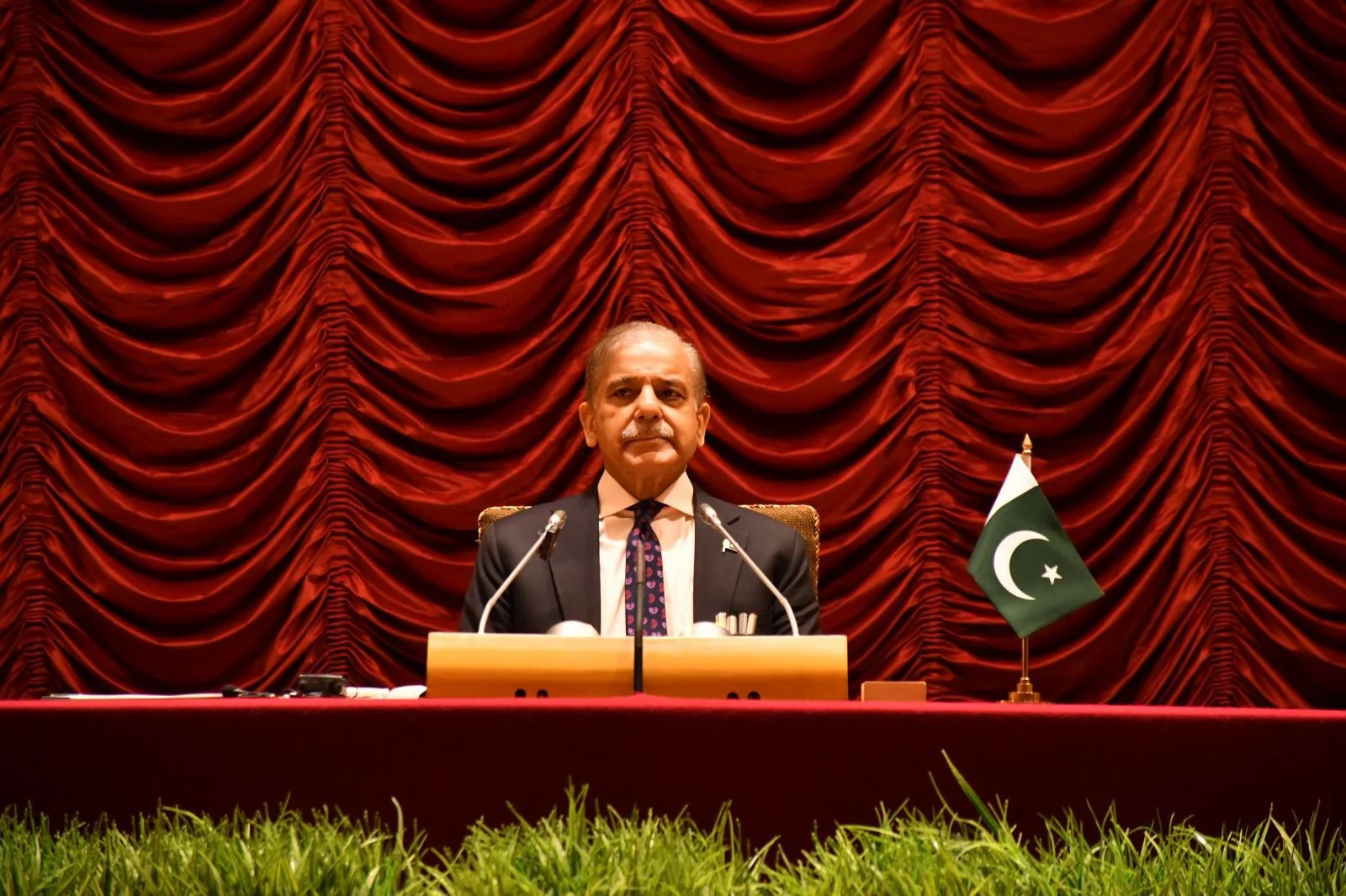 Prime Minister of Pakistan Muhammad Shehbaz Sharif visited Command & Staff College, Quetta and addressed the faculty and student officers.