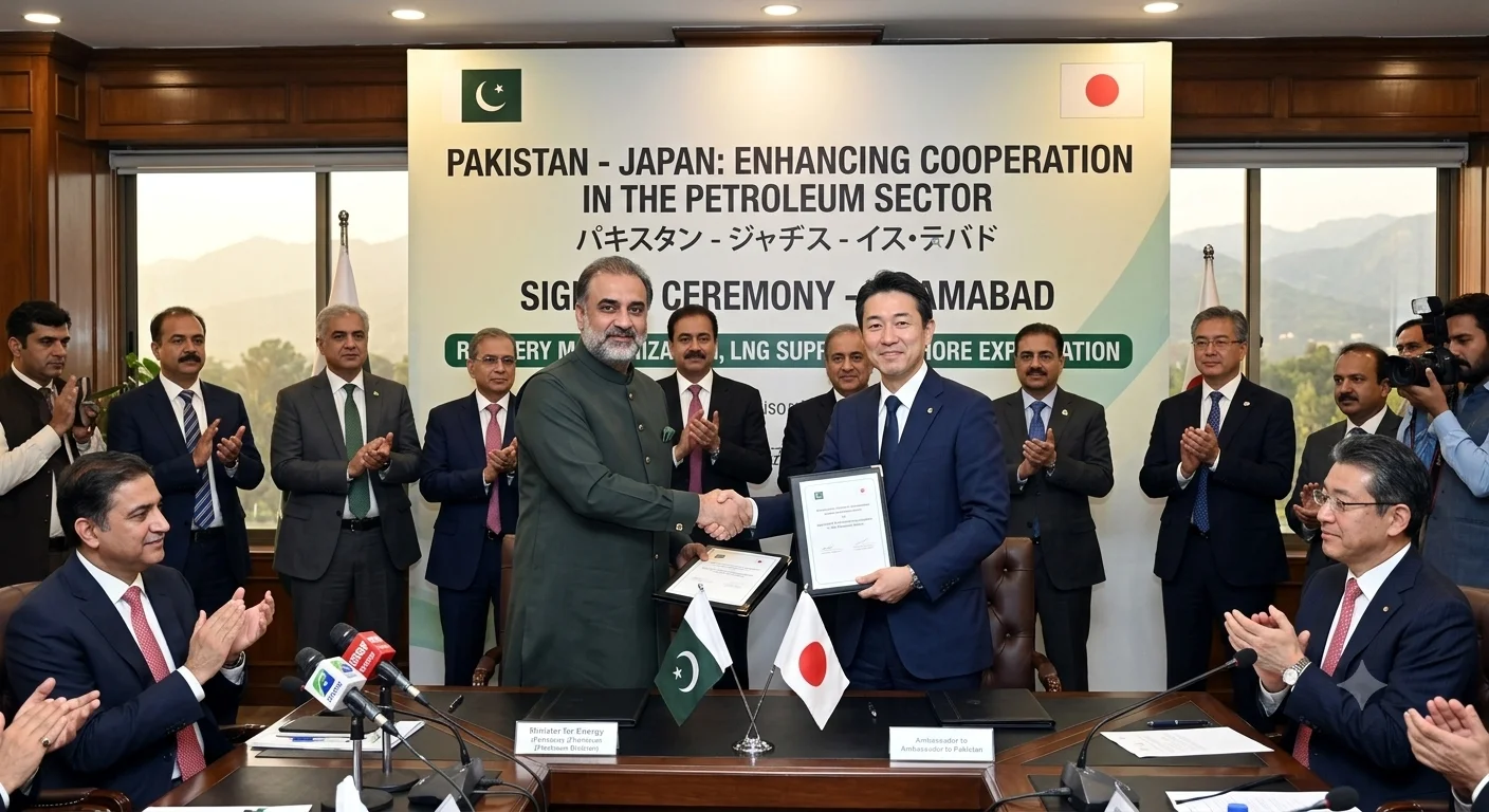 Pakistan, Japan Agree to Enhance Cooperation in Petroleum Sector