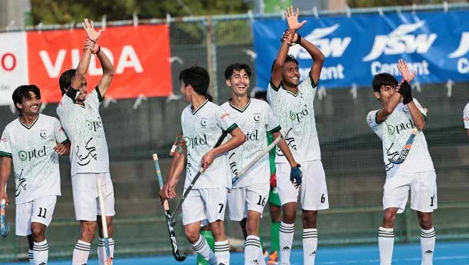 پاکستان جونیئر ہاکی ٹیم سیمی فائنل میں پہنچ گئی، بھارت سے ٹکراؤ طے