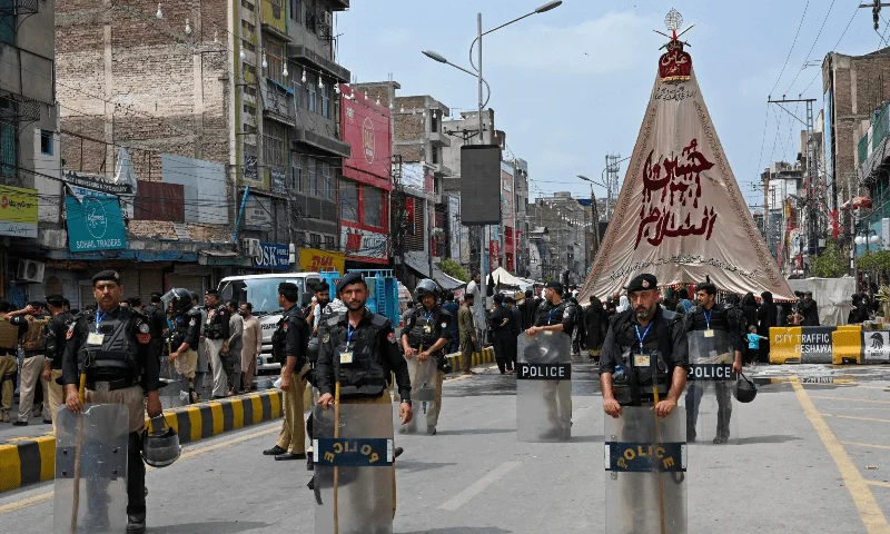 بلوچستان میں محرم الحرام پر سکیورٹی سخت، 32 ہزار اہلکار تعینات