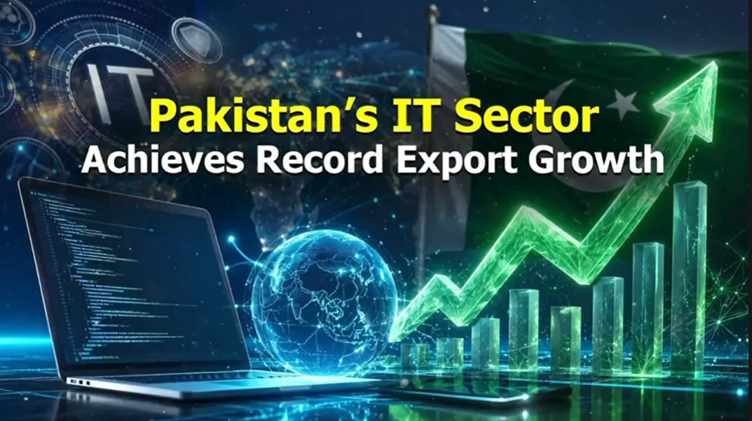 پاکستان کے آئی ٹی شعبے میں برآمدات 4.5 ارب ڈالر کی تاریخی سطح پر منتقل