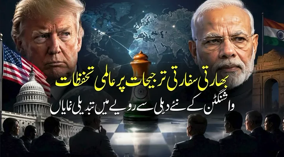 بھارتی سفارتی ترجیحات پر عالمی تحفظات، واشنگٹن اور نئی دہلی کے تعلقات شدید دباؤ کا شکار