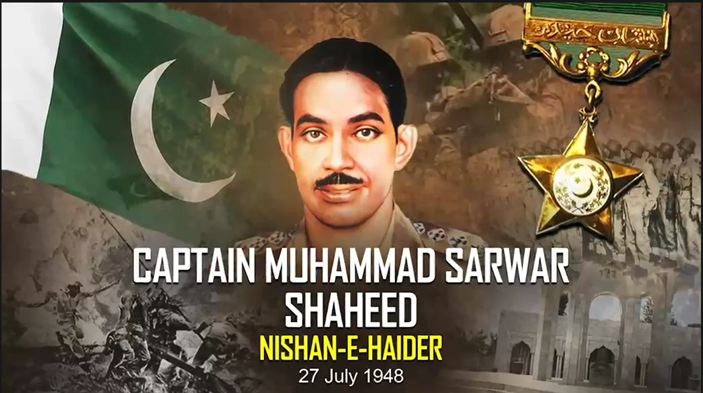 کیپٹن محمد سرور شہید: پہلے نشانِ حیدر کا 78واں یومِ شہادت، قوم کا عظیم سپوت کو خراجِ تحسین