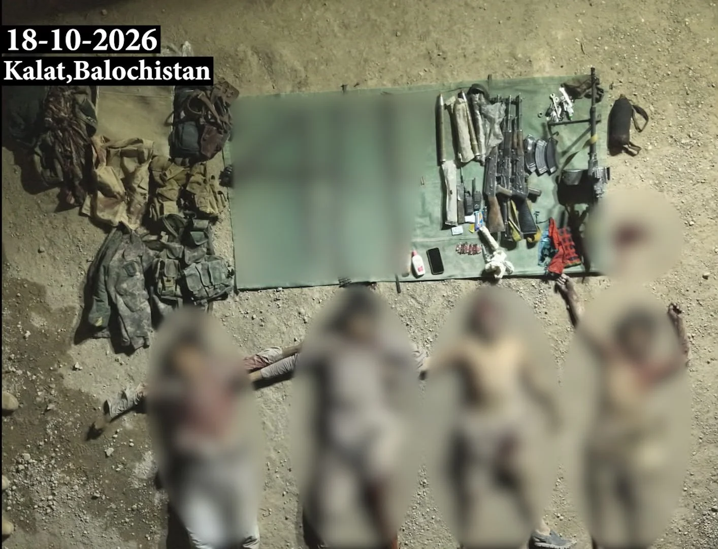 بلوچستان میں انٹیلی جنس آپریشنز، 4 دہشتگرد ہلاک، میجر وجاہت شہید