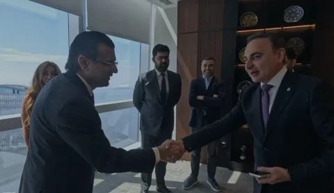 وزیراعلیٰ پنجاب کے مشیر علی مصطفیٰ ڈار کی باکو میں پاسھا ہولڈنگ کے سی ای او سے اہم ملاقات