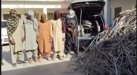 مستونگ: واپڈا کی تاریں چوری کرنے والا منظم گروہ گرفتار، بھاری مسروقہ مال برآمد