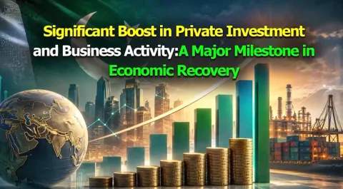 ملک میں نجی سرمایہ کاری اور کاروباری سرگرمیوں میں نمایاں اضافہ، معاشی بہتری کی جانب اہم پیش رفت