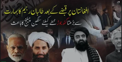 طالبان رجیم اور بھارت کا گٹھ جوڑ خطے کی سلامتی کے لیے سنگین خطرہ بن گیا