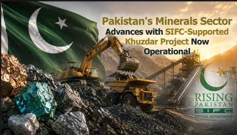 خضدار کے اہم معدنی منصوبے میں 200 ملین ڈالر کی سرمایہ کاری کا راستہ ہموار