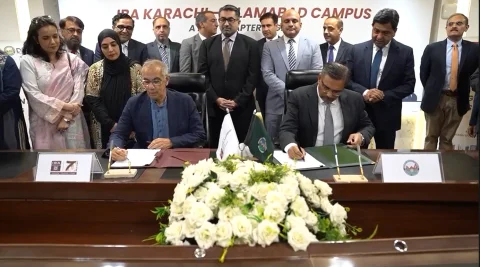 ڈی ایچ اے اسلام آباد میں آئی بی اے کراچی کے کیمپس کا سنگ بنیاد رکھ دیا گیا