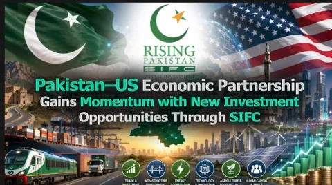 پاک امریکہ اقتصادی شراکت میں پیش رفت: ایس آئی ایف سی کا دورہ، سرمایہ کاری پر بات چیت