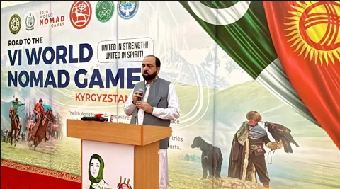 ورلڈ نومیڈ گیمز  2026: پاکستانی دستہ بشکیک  روانگی