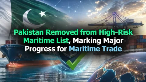 پاکستان کا ہائی رسک میری ٹائم لسٹ سے اخراج: بحری تجارت اور معیشت کے لیے بڑی کامیابی
