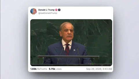امریکی صدر ٹرمپ کی بھارتی جارحیت پر پاکستان کے مؤقف کی تائید