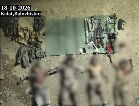 بلوچستان میں انٹیلی جنس آپریشنز، 4 دہشتگرد ہلاک، میجر وجاہت شہید